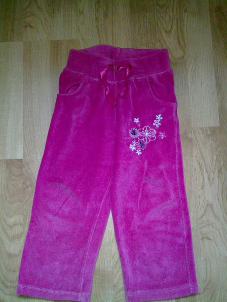 Velúrové tepláky v.98, 98