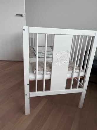Detská postieľka, šírka (cm): 60,dĺžka (cm): 120