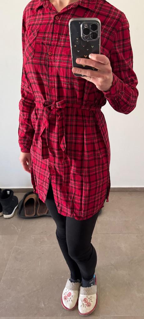 Predám károvanú koseľu, esmara,38