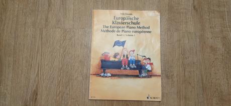 Učebnica europäische klavierschule - hra na klavír, 