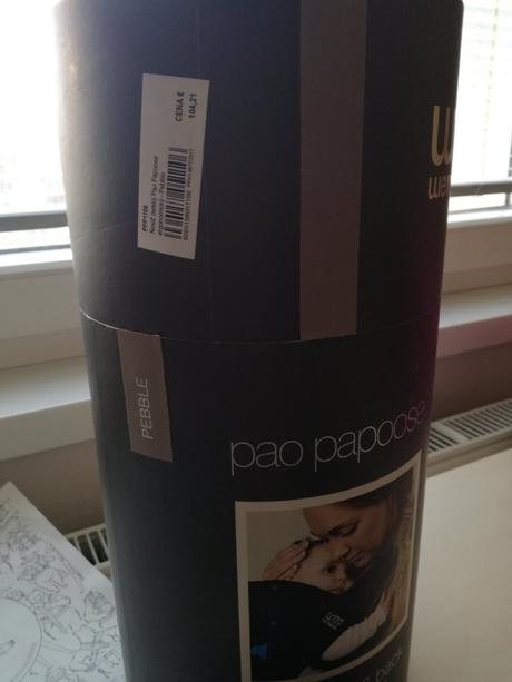 Nosič na dieťa pao papoose, we made me