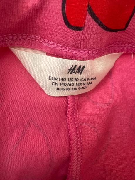 H&m srdiečkové legíny 140, h&m,140