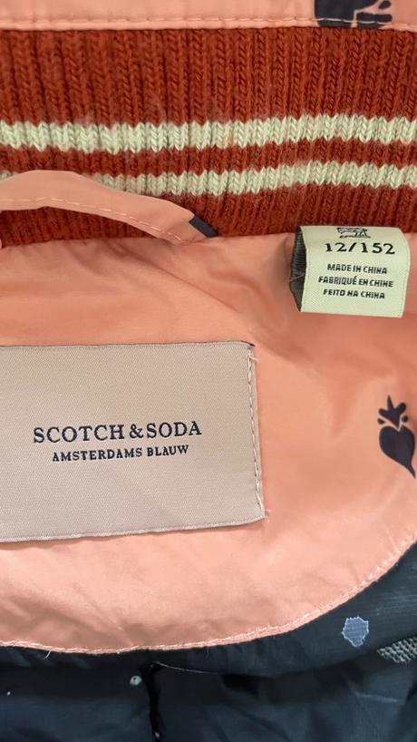 Bunda na teplejšiu zimu scotch & soda, 152