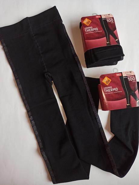 Termo legíny s ozdobným pásikom, 44 / 46 / 48 / l / xl