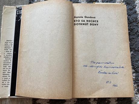 Kto sa nechce dotknúť dúhy prvé vydanie 1965, 