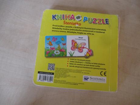 Leporelo - šteniatko (leporelo s puzzle), 