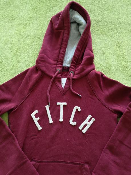 Nenosená mikina a&f, originál, abercrombie&fitch,s