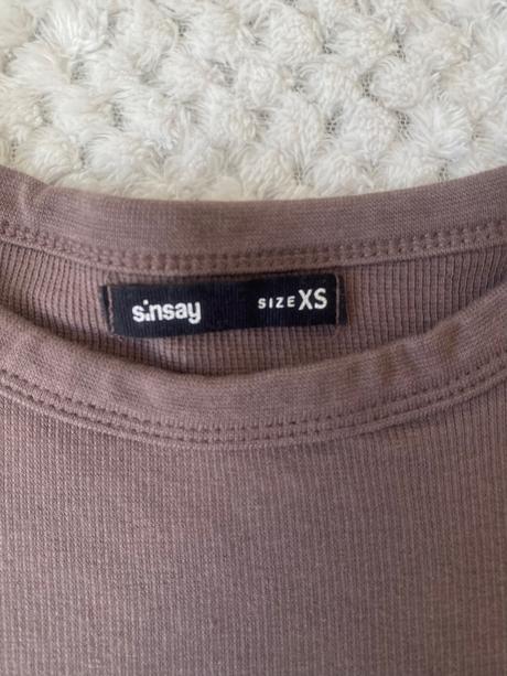 Tričko s dlhým rukávom, sinsay,xs