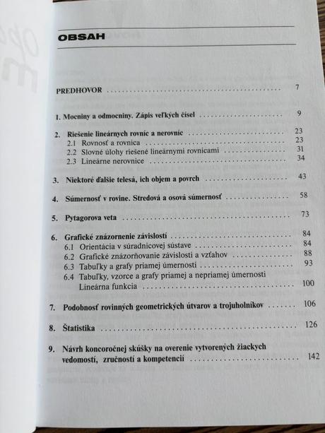 Opakujeme si matematiku pre 9. ročník,