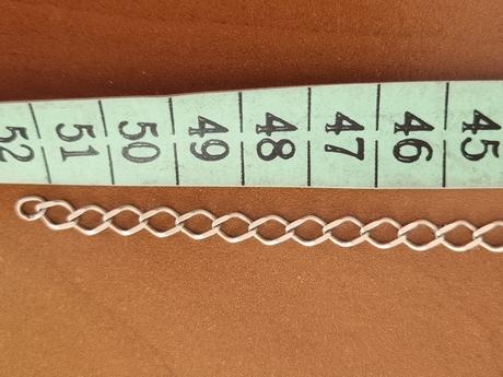 Strieborná retiazka - 51 cm, 