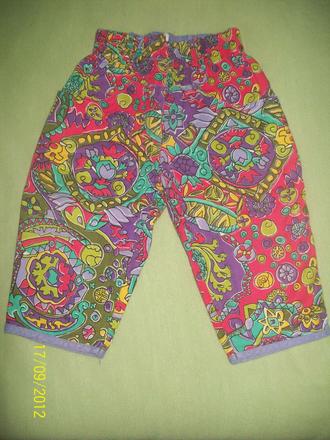 Farebné nohavice, 80