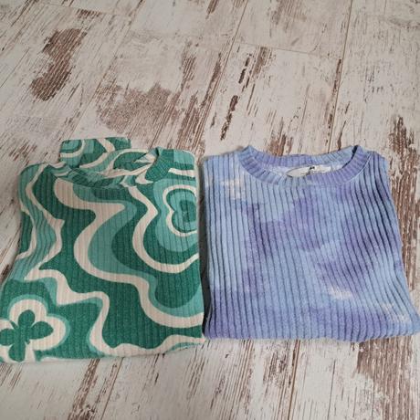 2x oversize mikiny, h&m,158