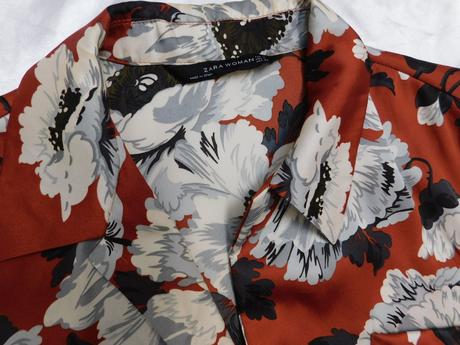 Velmi pekna bluzka, zara,40