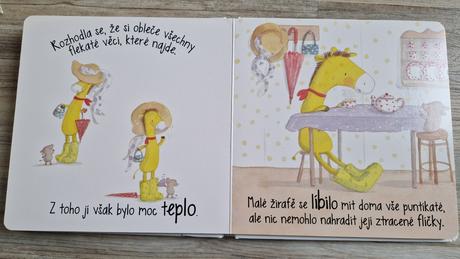 Mala zirafa stratila svoje fliaciky, 