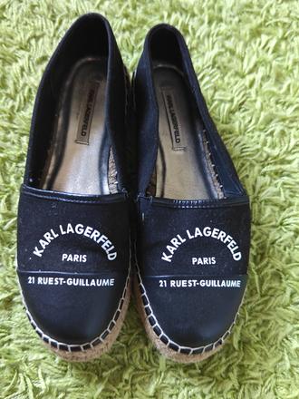 Karl lagerfeld icon originál espadrilky, karl lagerfeld,37