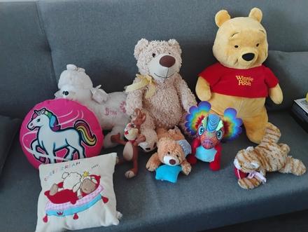 Plyšák a vankúše, 