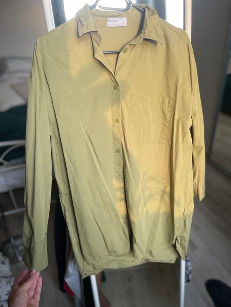 Bershka mini saty koselove khaki zelene army, bershka,s