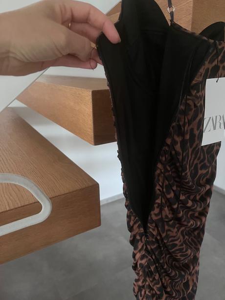 Zara midi s visačkou, zara,xs