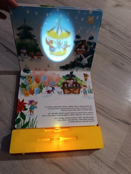 Knižka s projektorom,