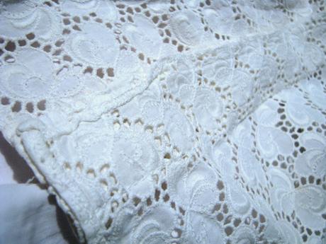 Bavlnená čipková blúzka, m