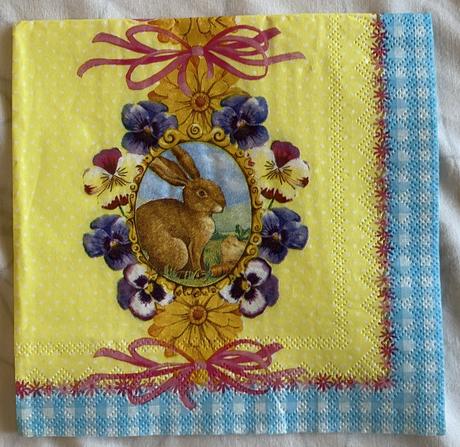 Servítky na tvorenie - veľká noc - jar,