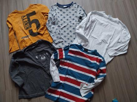 5x tricko ..cena spolu, 116