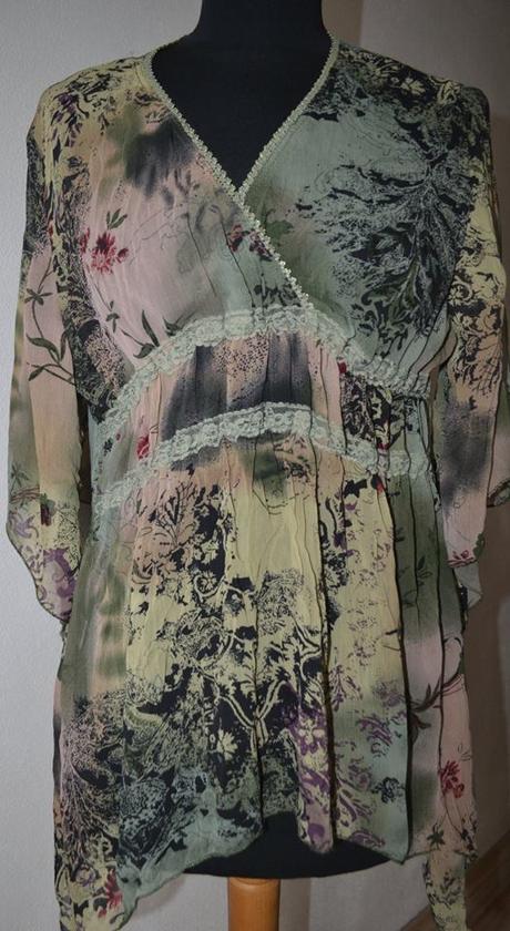 Transparentná blúzka, xl