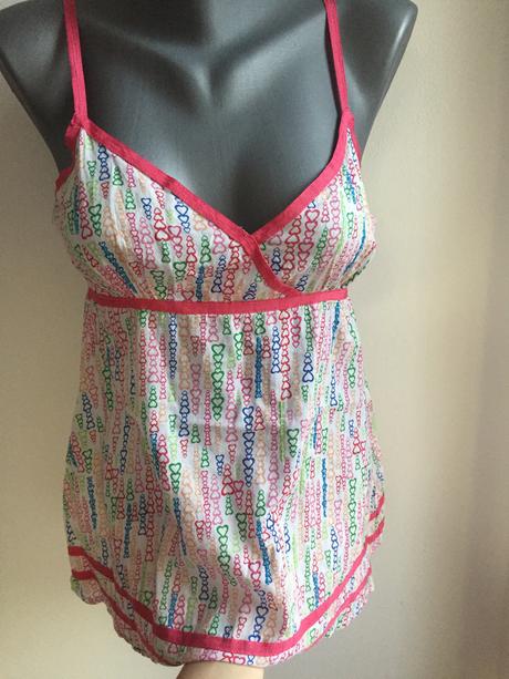 Detské srdiečkované tielko, 158