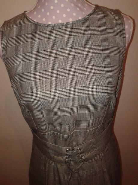 Kárované elastické mini šaty orsay  v. 38, orsay,38