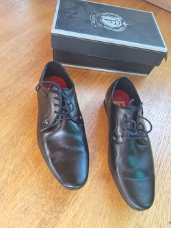 Kožené elegantné topánky, č.38, 38