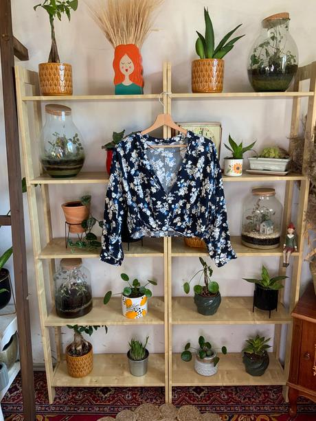 Zara blúzka s kvetmi, zara,s