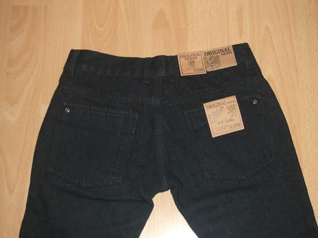 Riflové nohavice dievčenské, denim co,152