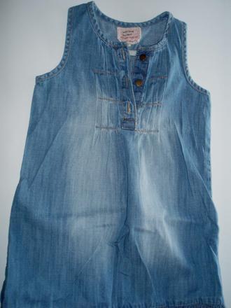 Rifľové šaty veľ.110, zn. next, 8 eur, next,110