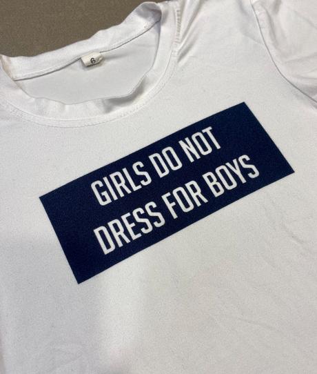 Tričko girls do not dress for boys, 122