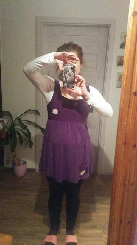 Fialovatunika na tehulku, m