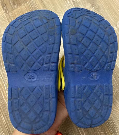 Šľapky/croksy mimóň, pepco,26