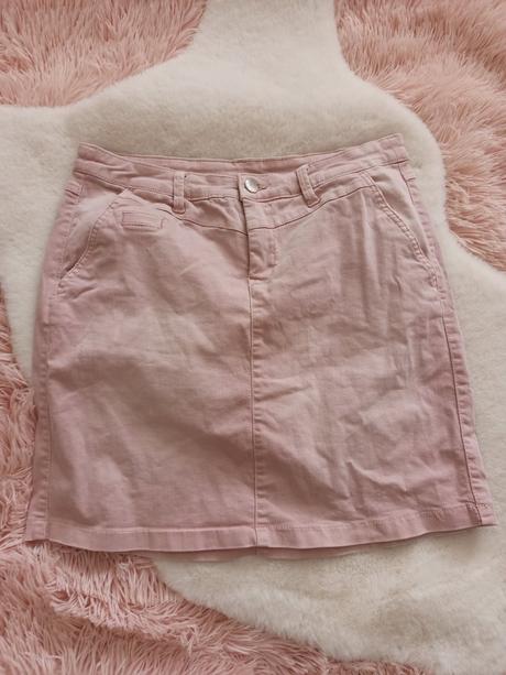 Ružová sukna, c&a,40