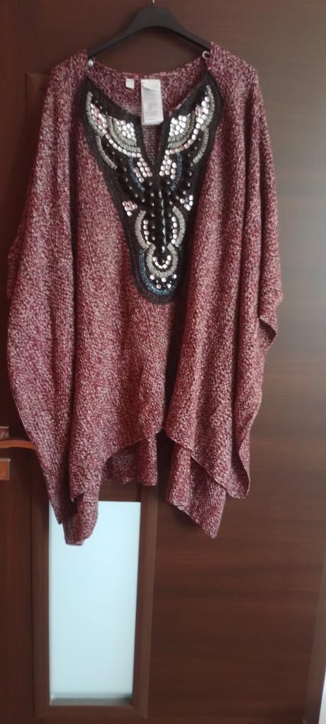 Pletené pončo, bonprix,40