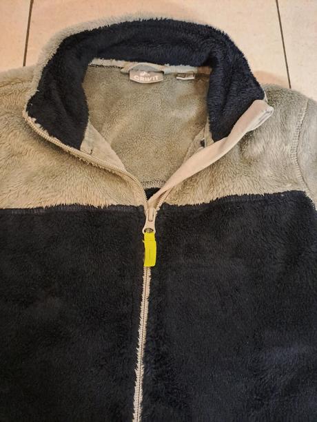 Flisová mikina na zips, crivit,146