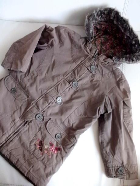 Skvelá bundička od zn. adams pre 4-6 roč. slečnu, adams,110