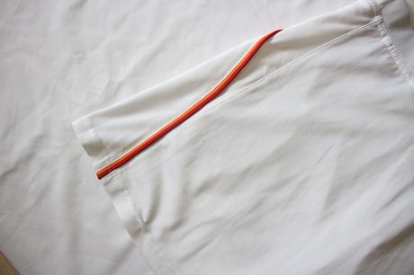 Dámske biela športová tenisová značková sukňa, 40