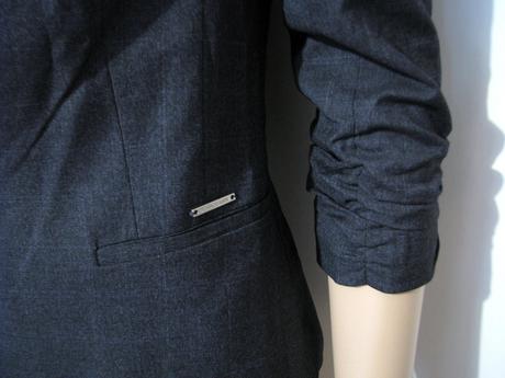 Tmavomodré sako s trojštvrťovými rukávmi, orsay,36