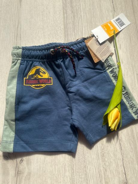 Chlapčenské kraťasy, šortky jurassic world, 98 / 104