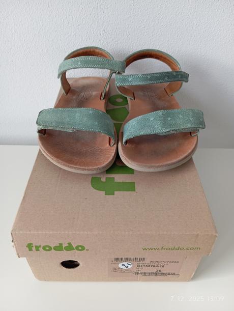 Froddo sandále flexy lia mint stars veľk. 36, froddo,36