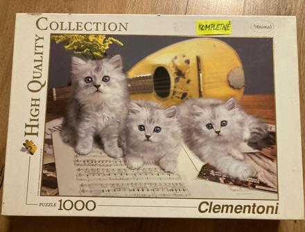 Puzzle high quality - mačky, 