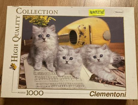 Puzzle high quality - mačky, 