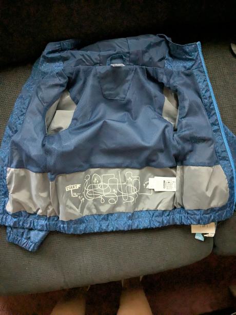 Turisticka nepremokavá bunda, decathlon,98