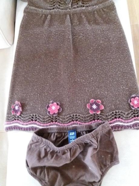 Pletene saty s kratkym rukavom gap, gap,92