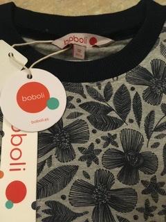 Predĺžená mikina tunika boboli, 152