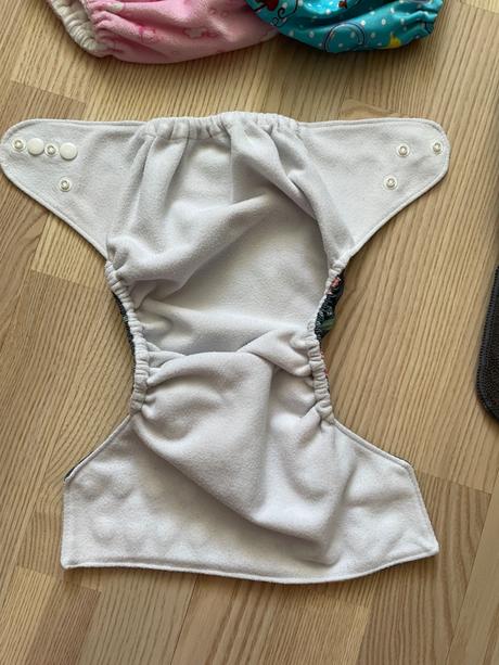 Látkové plienky a vkladačky,